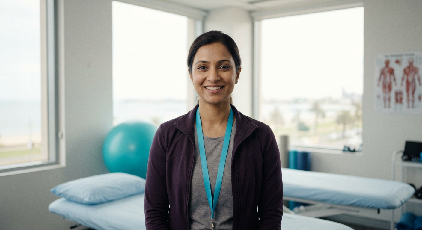 Priya Anand, physiotherapist at Bayside Physio